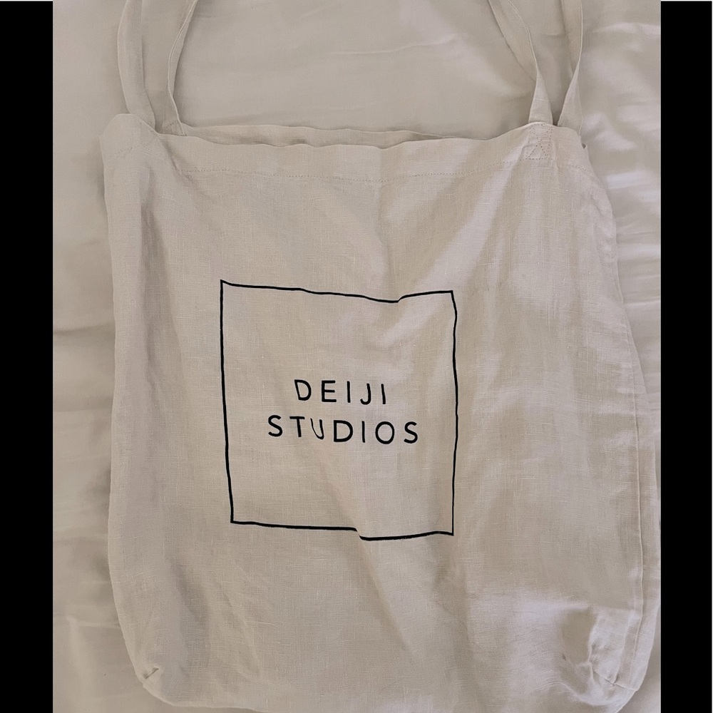 COPY - Deiji Studios - French Linen Market Tote
